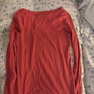 GAP Modern Tee long sleeve pink